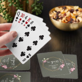 "50 Jahre für immer: Ein Jubiläum, an den man sich Spielkarten (Insitu)