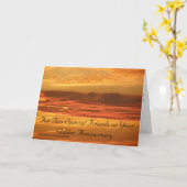 50 Jahre gemeinsam feiern Karte (Gelbe Blume)