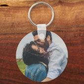 50 Jahre Gold Glitzer Jubiläum Schlüsselanhänger (Rückseite)