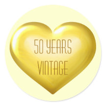 50 Jahre goldener Jahrestag des Vintagen