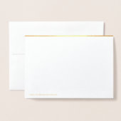 50 Jahre Goldenes Jahr 50 Folienkarte (Rückseite mit Umschlag)