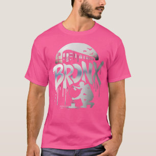 50 Jahre Hip Hop Bronx U-Bahn Graffiti T-Shirt für
