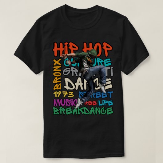 50 Jahre Hip Hop T-Shirt (Design vorne)
