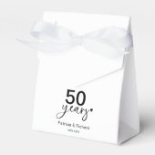 50 Jahre Hochzeitstag Geschenkschachtel (Vorderseite)