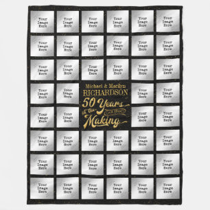 50 Jahre im Jubiläum 44 Foto Fleecedecke