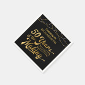 50 JAHRE IM MAKING 50 JAHRE SERVIETTE (Ecke)