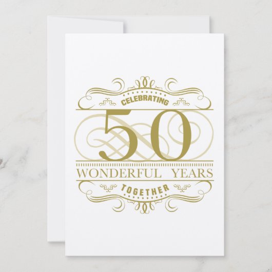 50 Jahre Karte (Vorderseite)