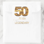 50 Jahre legendärer Aufkleber (Tasche)