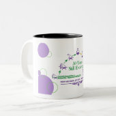 50 Jahre NAOSMM Zweifarbige Tasse (Vorderseite Links)