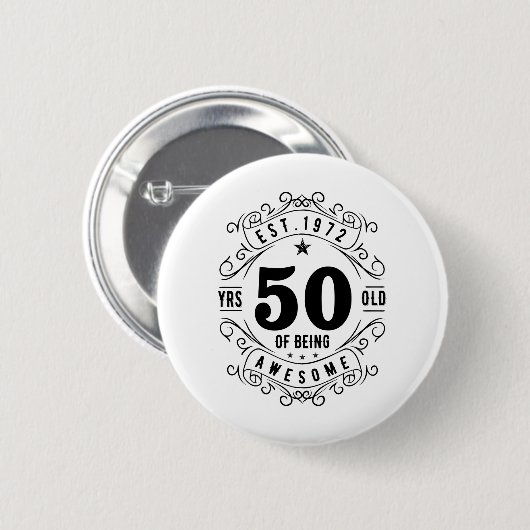 50 Jahre Phantastisch Button (Vorne & Hinten)