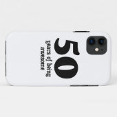 50 Jahre phantastisch Case-Mate iPhone Hülle (Rückseite (Horizontal))