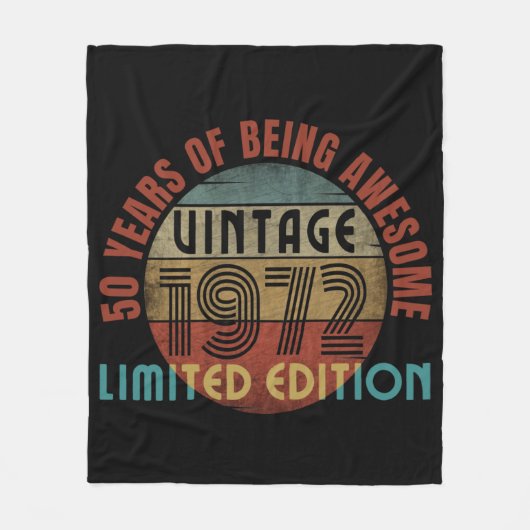 50 Jahre phantastisch Fleecedecke (Vorderseite)