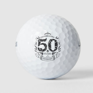50 Jahre phantastisch Golfball