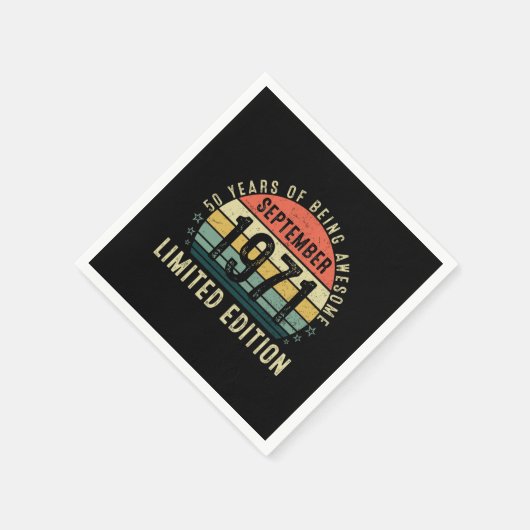50 Jahre Phantastisch im September Serviette (Ecke)
