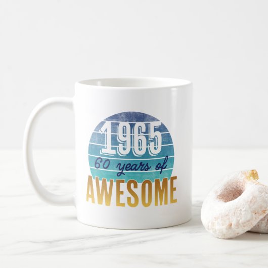 50 Jahre Phantastisch Kaffeetasse (Mit Donut)