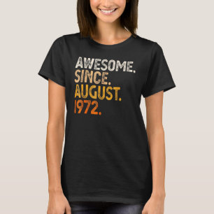 50 Jahre Phantastisch seit August 1972 50. Geburts T-Shirt