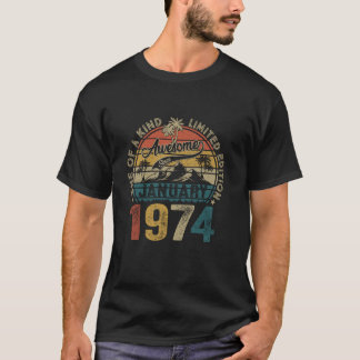 50 Jahre Phantastisch seit Januar 1974 Geschenke 5 T-Shirt