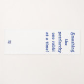 50 Jahre RabbisYoga Mat Yogamatte (Vorderseite (Horizontal))