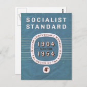 50 Jahre sozialistischer Standard Postkarte (Vorne/Hinten)