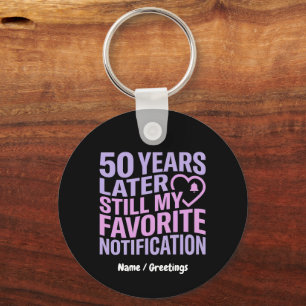 50 Jahre später immer noch meine Lieblingsbenachri Schlüsselanhänger