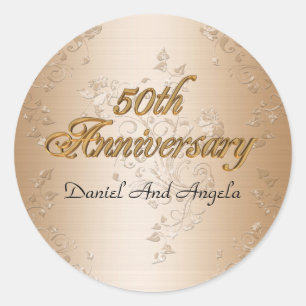 50 Jahre Sticker o9r vielen Dank