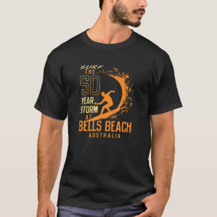 50 Jahre Sturm in Bells Beach Outdoor Activity Lie T-Shirt