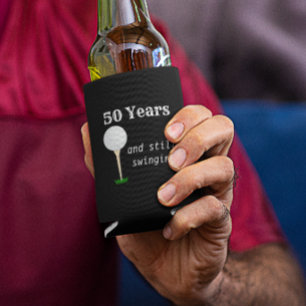 50 Jahre und immer noch schwindender Golfball Dosenkühler