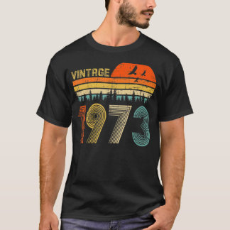 50 Jahre Vintag 1973 50. Geburtstag 34 T-Shirt