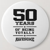 50 Jahre voll Phantastisch Button (Vorderseite)