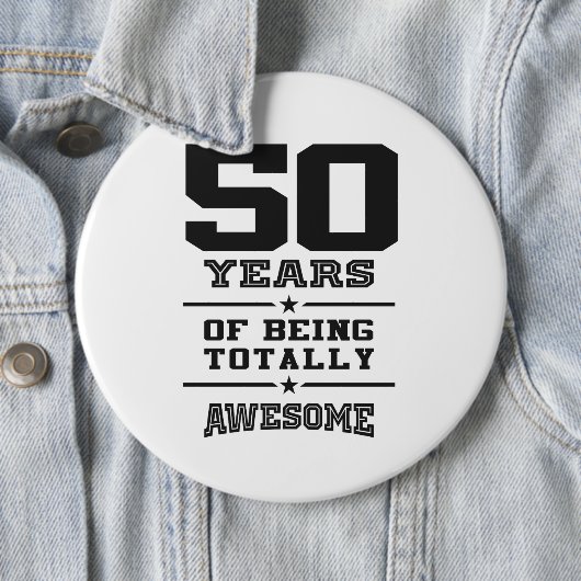 50 Jahre voll Phantastisch Button (Beispiel)