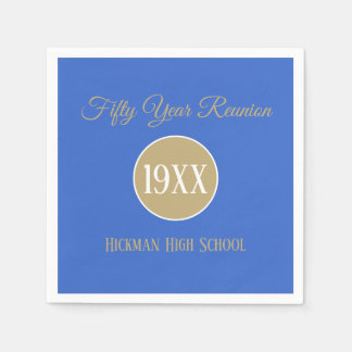 50 Jahre Wiedersehen-Servietten Serviette