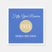 50 Jahre Wiedersehen-Servietten Serviette (Vorderseite)