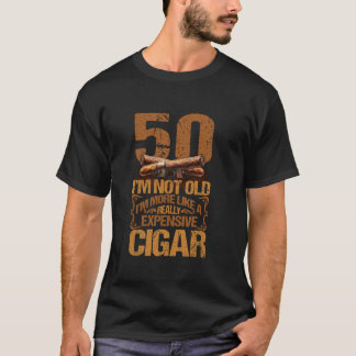 50 Jahre wirklich teures Zigarre 50. Geburtstag Ci T-Shirt