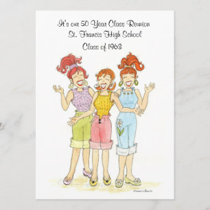 50-Jahres-Klasse-Re-Gewerkschaft Einladung