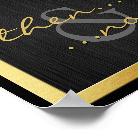 50. Jahrestag 2016 Poster (Ecke)