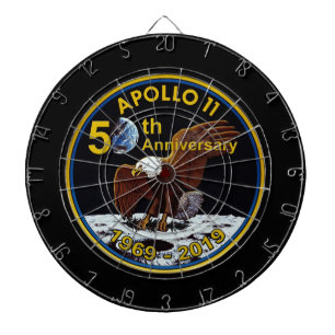 50. Jahrestag Apollo 11 Dartscheibe