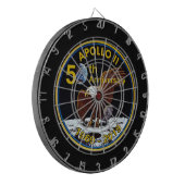 50. Jahrestag Apollo 11 Dartscheibe (Vorderseite Links)