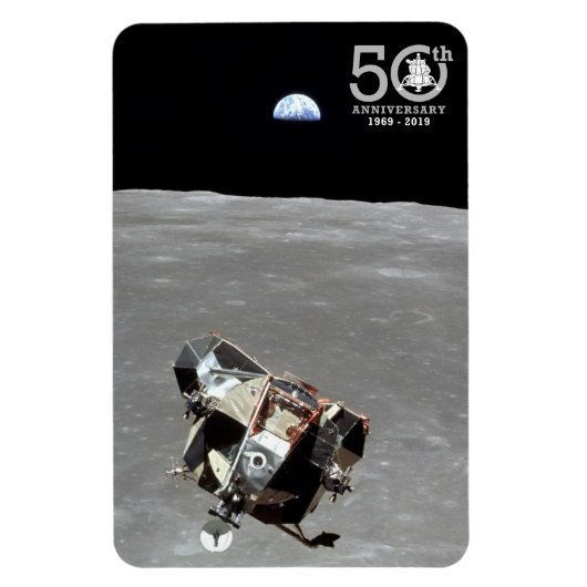 50. Jahrestag, Apollo 11 Mission Moon Landing: Magnet (Vertikal)