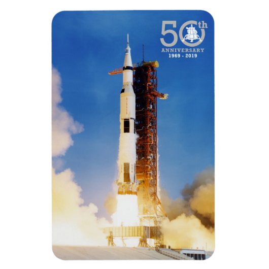 50. Jahrestag Apollo 11 Mondlandung, Saturn V: Magnet (Vertikal)