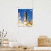 50. Jahrestag Apollo 11 Mondlandung, Saturn V: Poster (Küche)