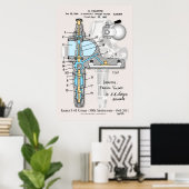 50. Jahrestag der E-61 24"x36" Poster (Heimbüro)