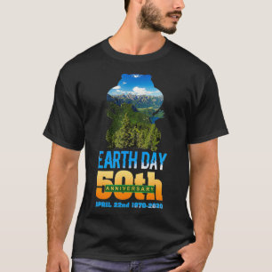 50. Jahrestag der Erde Tag Geschenk Hamster T-Shirt