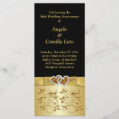 50. Jahrestag der Hochzeit - Erneuerungsprogramm Programm (Vorderseite)