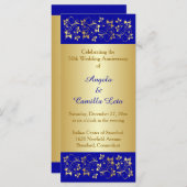 50. Jahrestag der Hochzeit - Erneuerungsprogramm Programm (Vorne/Hinten)