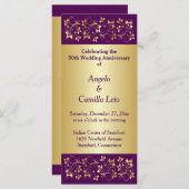 50. Jahrestag der Hochzeit - Erneuerungsprogramm Programm (Vorne/Hinten)