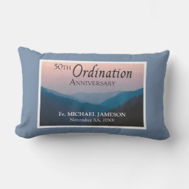 50. Jahrestag der Ordination Herzlichen Glückwunsc Lendenkissen