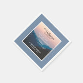 50. Jahrestag der Ordination Herzlichen Glückwunsc Serviette (Ecke)