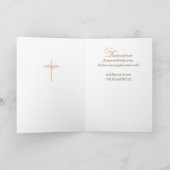 50. Jahrestag der religiösen Tätigkeit, Nun Gold Karte (Innenseite)