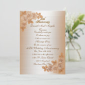 50. Jahrestag der Verlängerung der Einladung Rose (Stehend Vorderseite)