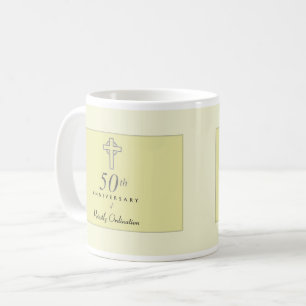 50. Jahrestag des Priesters mit dem besessenen Kre Kaffeetasse